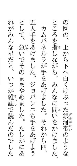 スマホ内に表示される文字が拡大されます