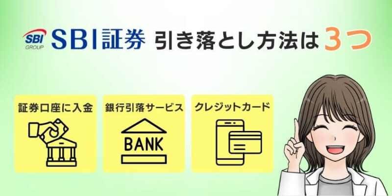 【自動で楽々】SBI証券で新NISAの引き落とし方法