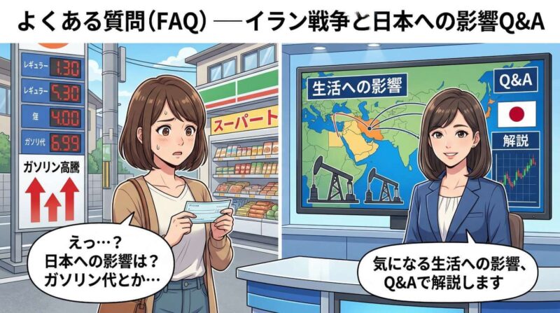 よくある質問(FAQ)── イラン戦争と日本への影響Q&A