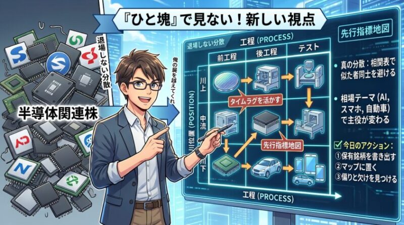 まとめ&mdash;&mdash;半導体関連株は"ひと塊"で見る時代を終わらせよう
