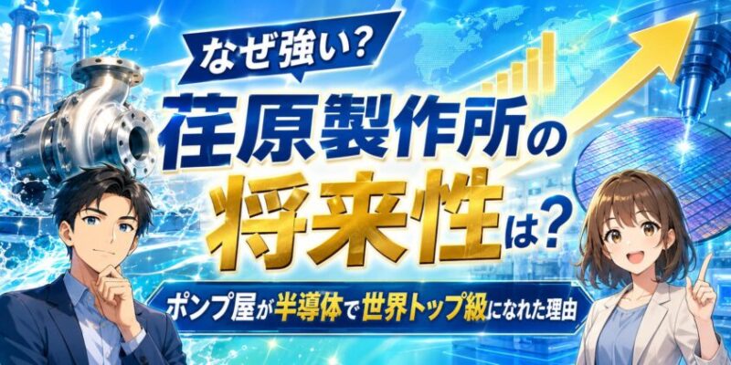 荏原製作所の将来性は？ポンプ屋が半導体で世界トップ級になれた理由