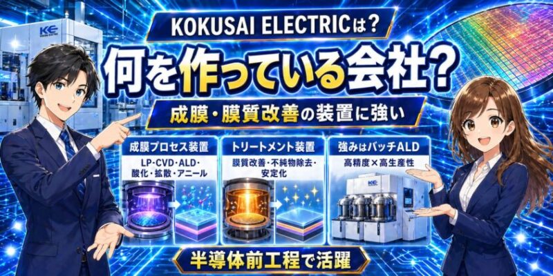 KOKUSAI ELECTRICは何を作っている会社？