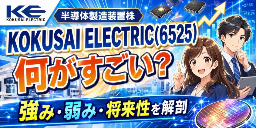 KOKUSAI ELECTRIC(6525)って何がすごい？強み弱み将来性を解剖