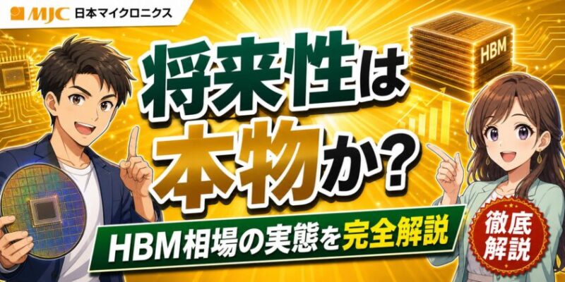 日本マイクロニクスの将来性は本物か？HBM相場の実態を完全解説