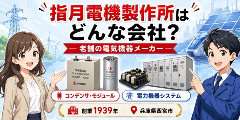 指月電機製作所はどんな会社？