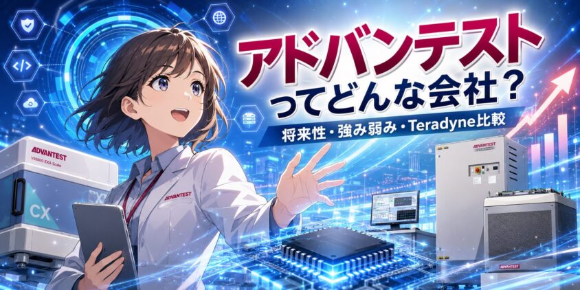 アドバンテストってどんな会社？将来性・強み弱み・Teradyne比較