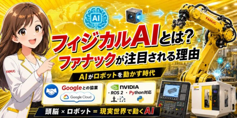 フィジカルAIとは?ファナックが注目される理由