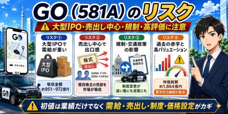 GO（581A）のリスク