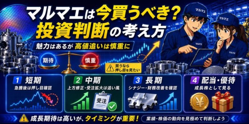 マルマエは今買うべき?投資判断の考え方