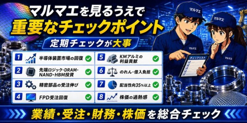 マルマエを見るうえで重要なチェックポイント