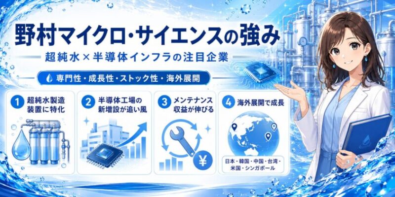 野村マイクロ・サイエンスの強み