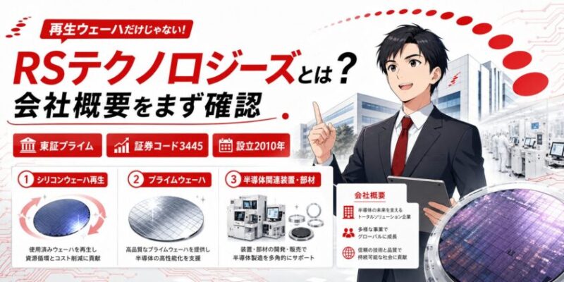 RSテクノロジーズとは?会社概要をまず確認