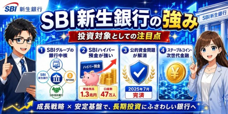 SBI新生銀行の強み