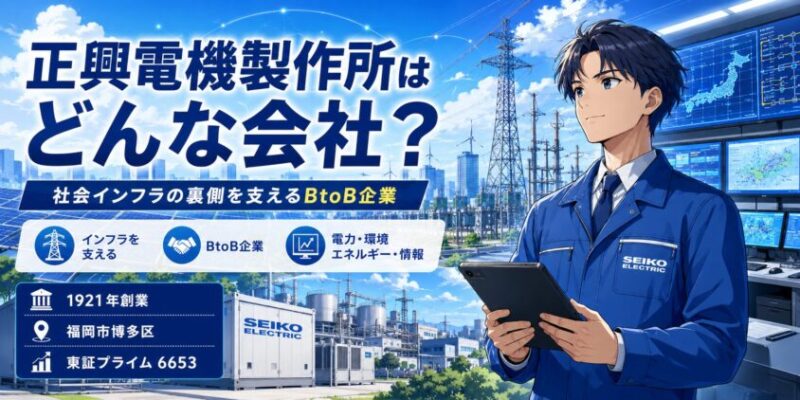 正興電機製作所はどんな会社?