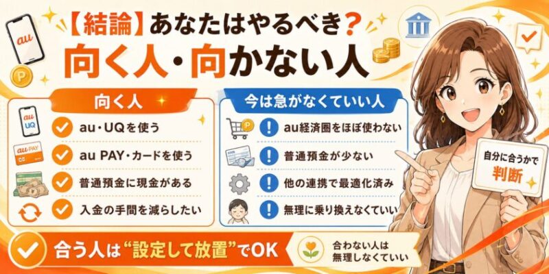 【結論】あなたはやるべき?向く人・向かない人