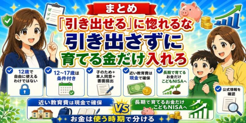 まとめ:「引き出せる」に惚れるな。引き出さずに育てる金だけを入れろ