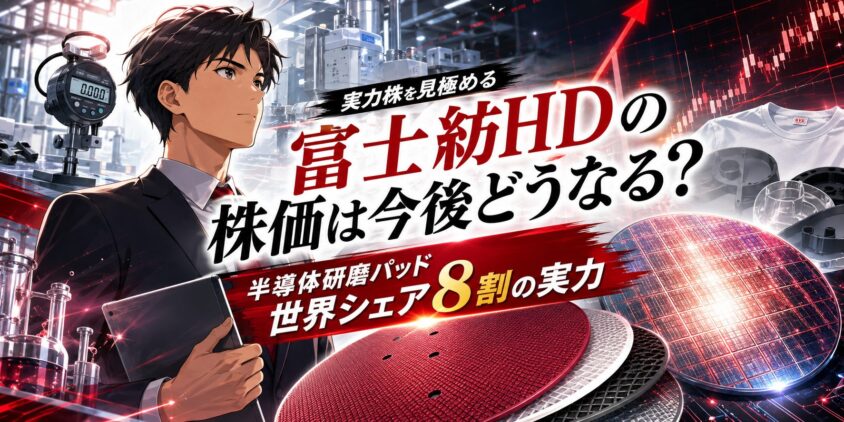 富士紡HDの株価は今後どうなる?半導体研磨パッド世界シェア8割の実力