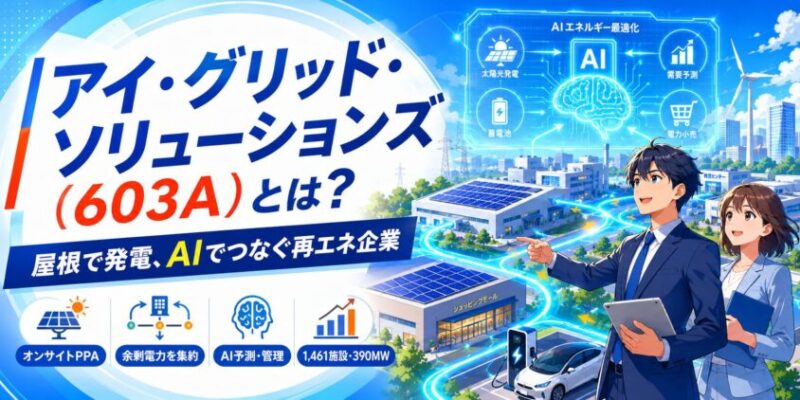 アイ・グリッド・ソリューションズ(603A)とは?