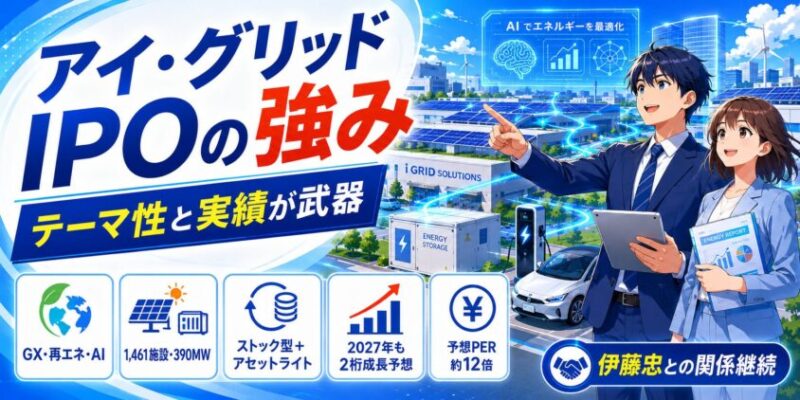 アイ・グリッドIPOの強み