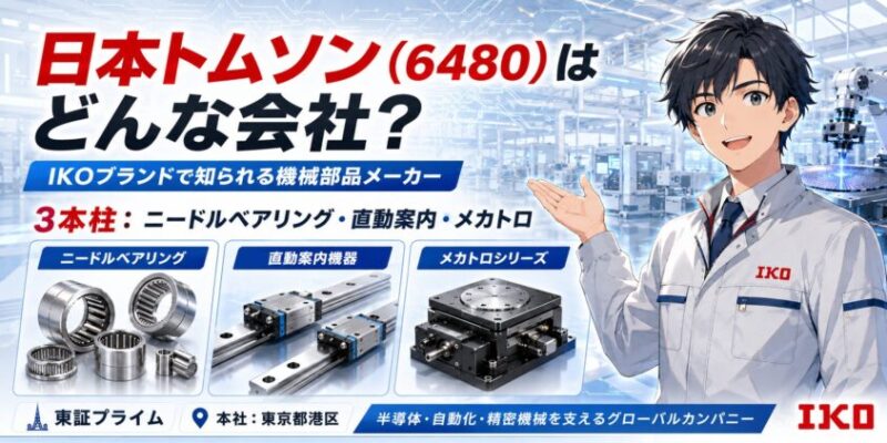 日本トムソン(6480)はどんな会社か
