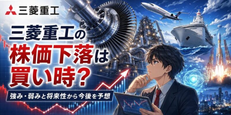 三菱重工の株価下落は買い時？強み・弱みと将来性から今後を予想