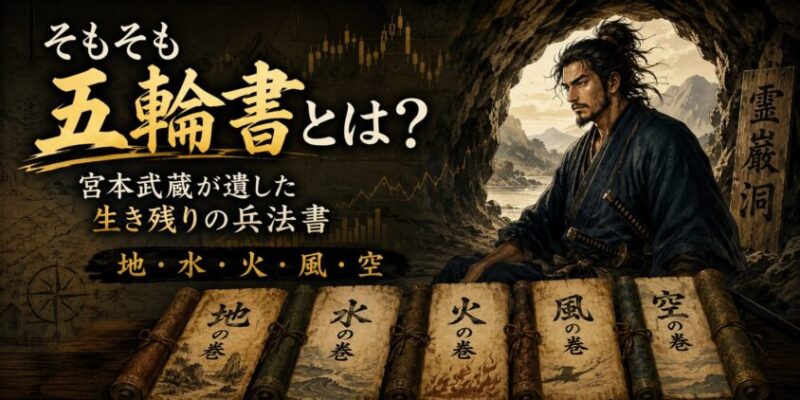 そもそも五輪書とは？宮本武蔵が遺した「生き残りの兵法書」