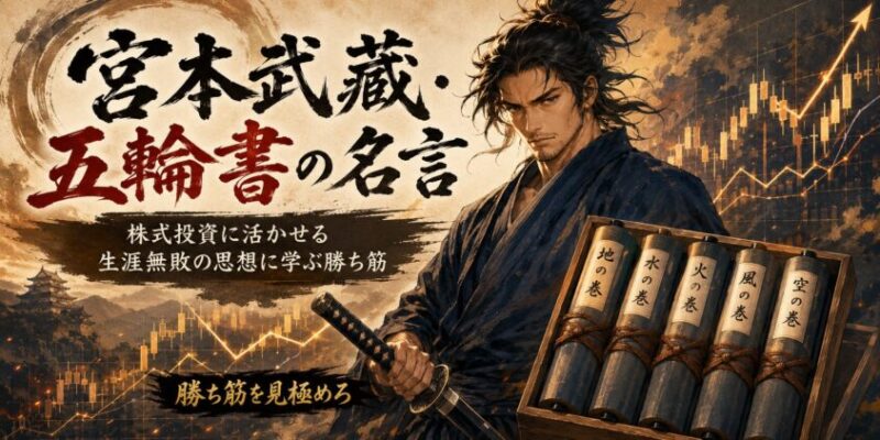宮本武蔵・五輪書の名言｜株式投資に活かせる生涯無敗の思想に学ぶ勝ち筋