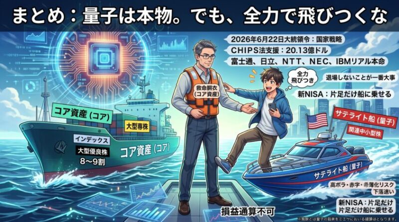 まとめ：量子は本物。でも、全力で飛びつくな