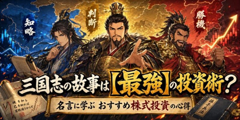 三国志の故事は【最強】の投資術？名言に学ぶおすすめ株式投資の心得