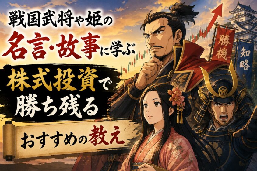 戦国武将や姫の名言・故事に学ぶ、株式投資で勝ち残るおすすめの教え