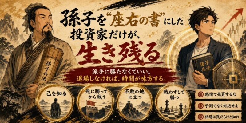 まとめ｜孫子を&ldquo;座右の書&rdquo;にした投資家だけが、生き残る