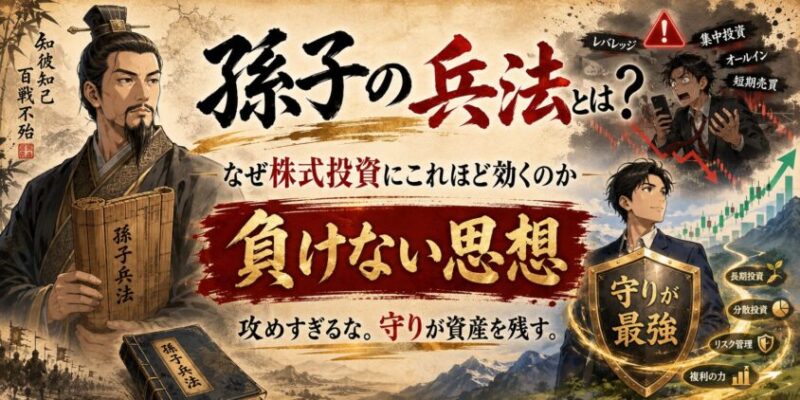そもそも「孫子の兵法」とは？なぜ株式投資にこれほど効くのか