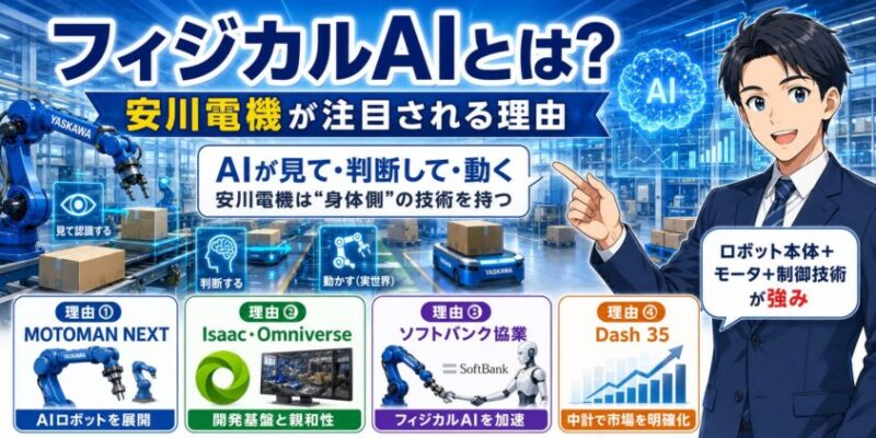 フィジカルAIとは?安川電機が注目される理由