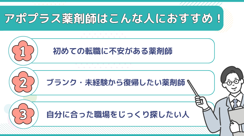 アポプラス薬剤師 おすすめ