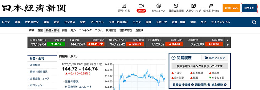 日経経済新聞