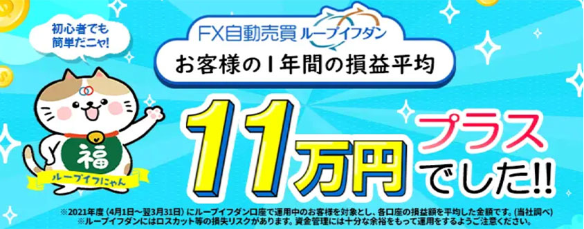 ループイフダンの損益平均