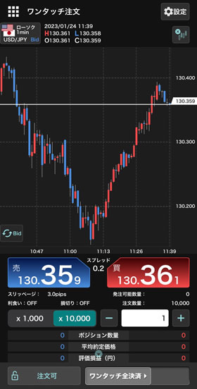 外貨exアプリ発注