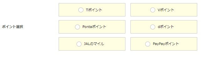 SBI証券ポイントサービス